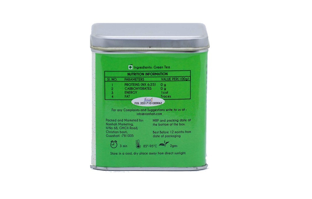 Namhah Special Green Tea    Container  100 grams